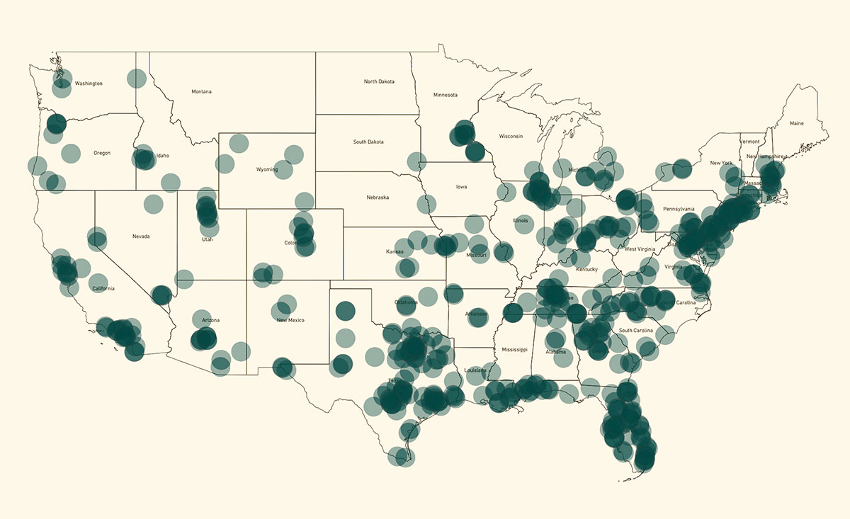 Wherever you are in the U.S., Lantern isn’t far away