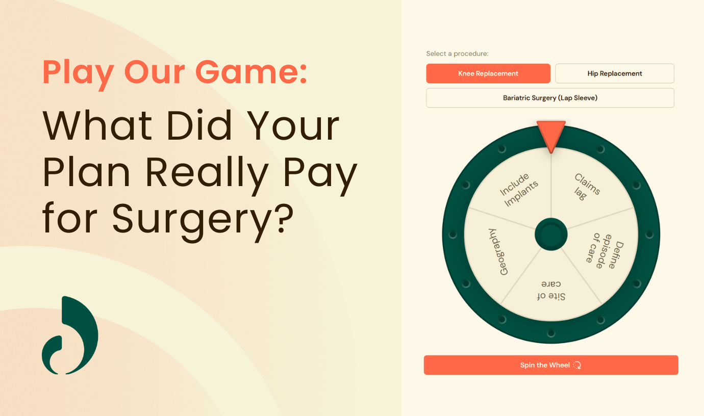 Play Our Game: What Did Your Plan Really Pay for Surgery?