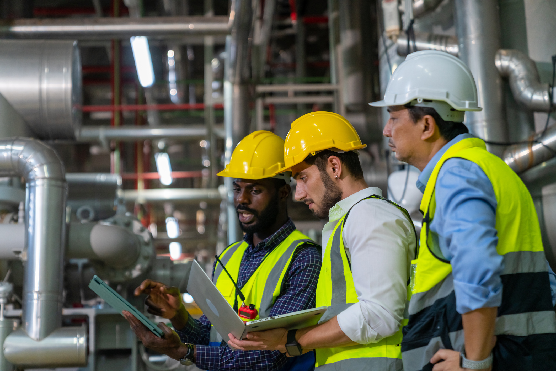 Union manufacturing workers