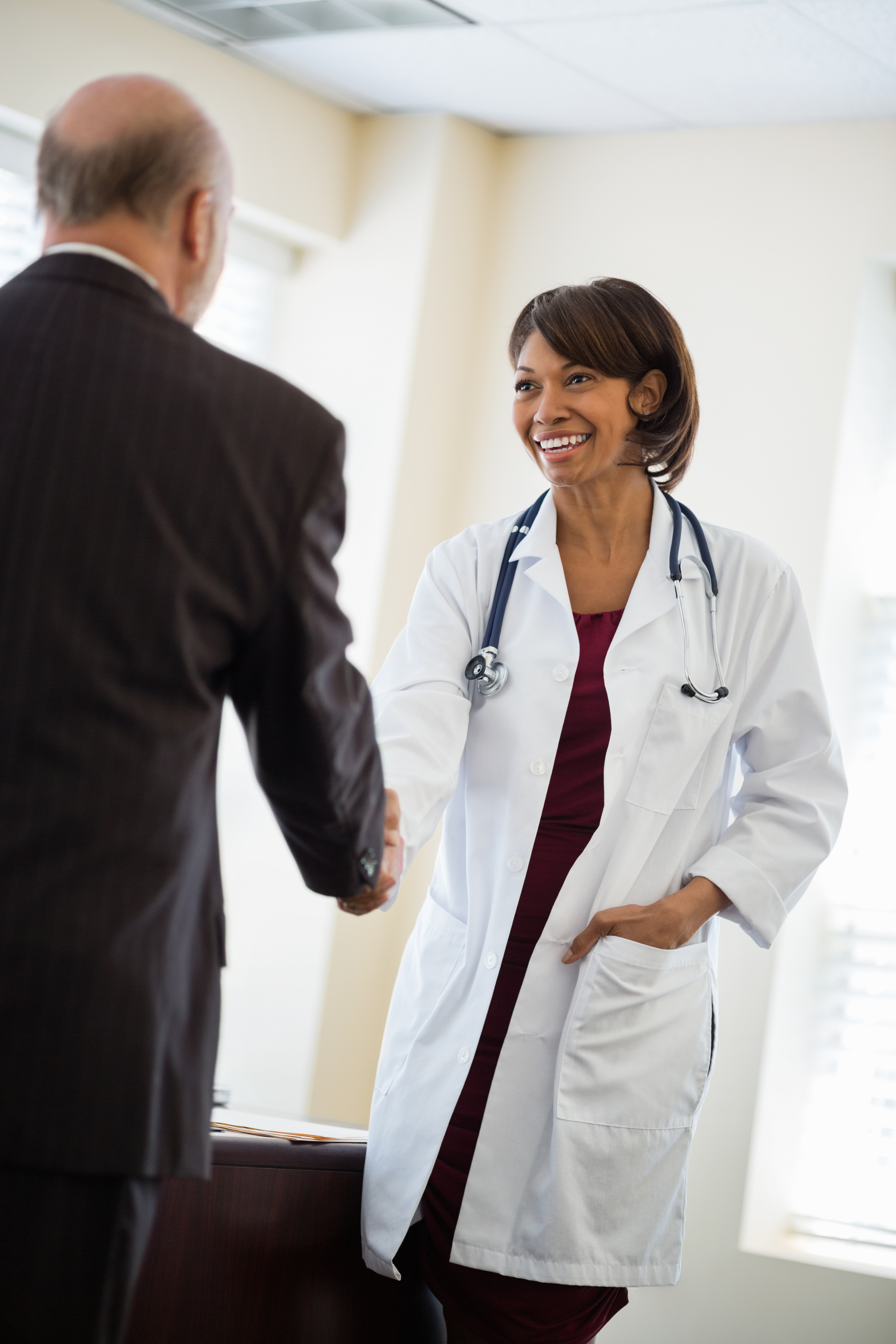 Doctor visit with specialist