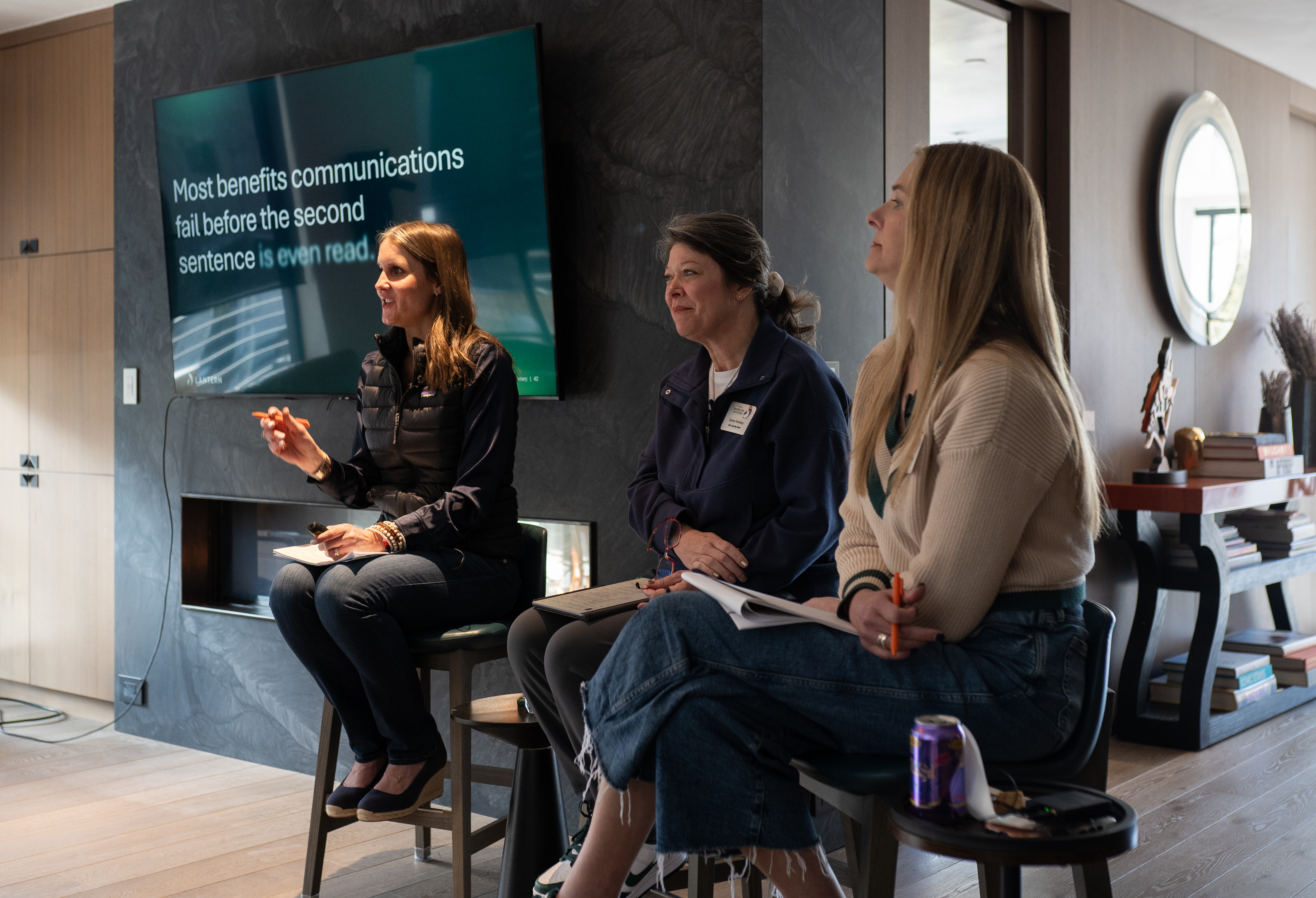 Benefits communication panel at Lantern's Specialty Care Summit