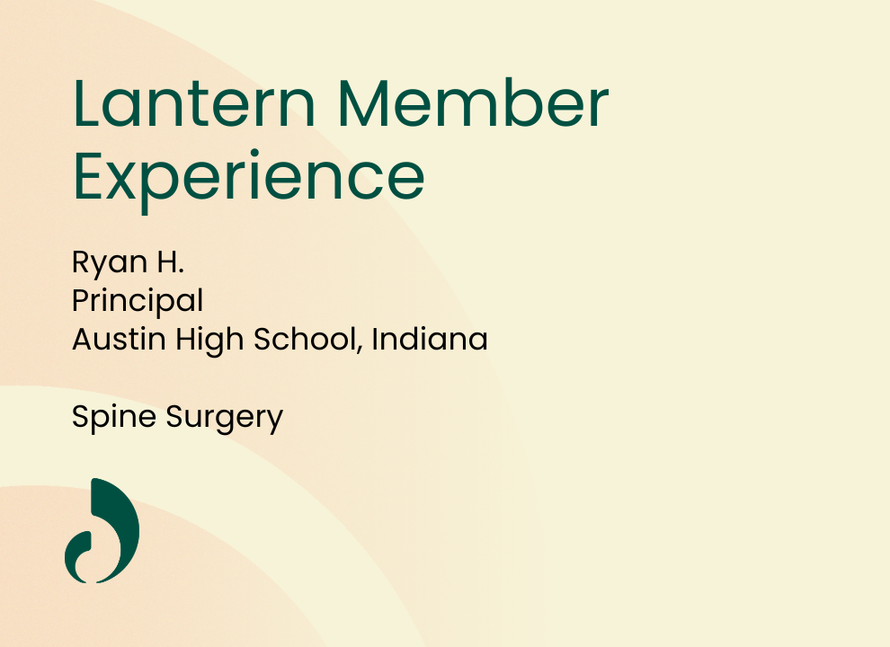 Ryan’s Lantern Experience: From Surgery to a Seamless Recovery